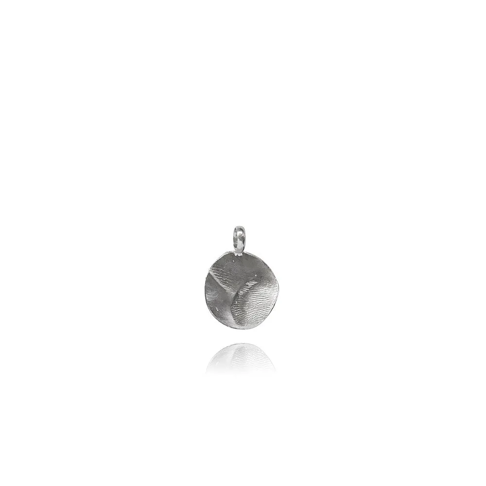 Fingerprints Silver Pendant