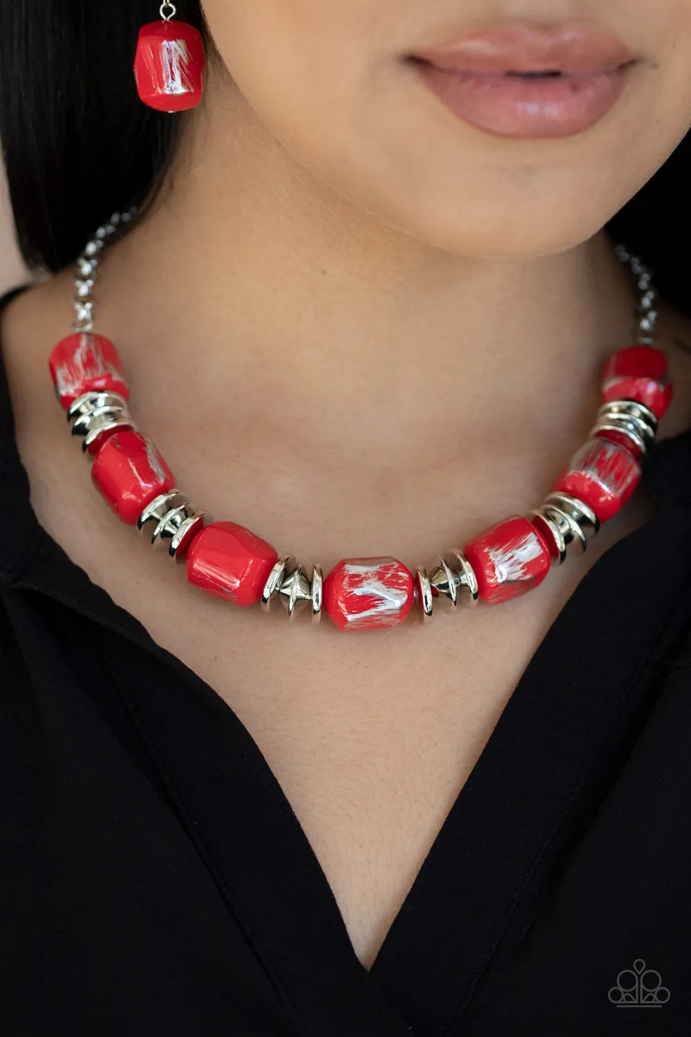 Girl Grit - Red Necklace