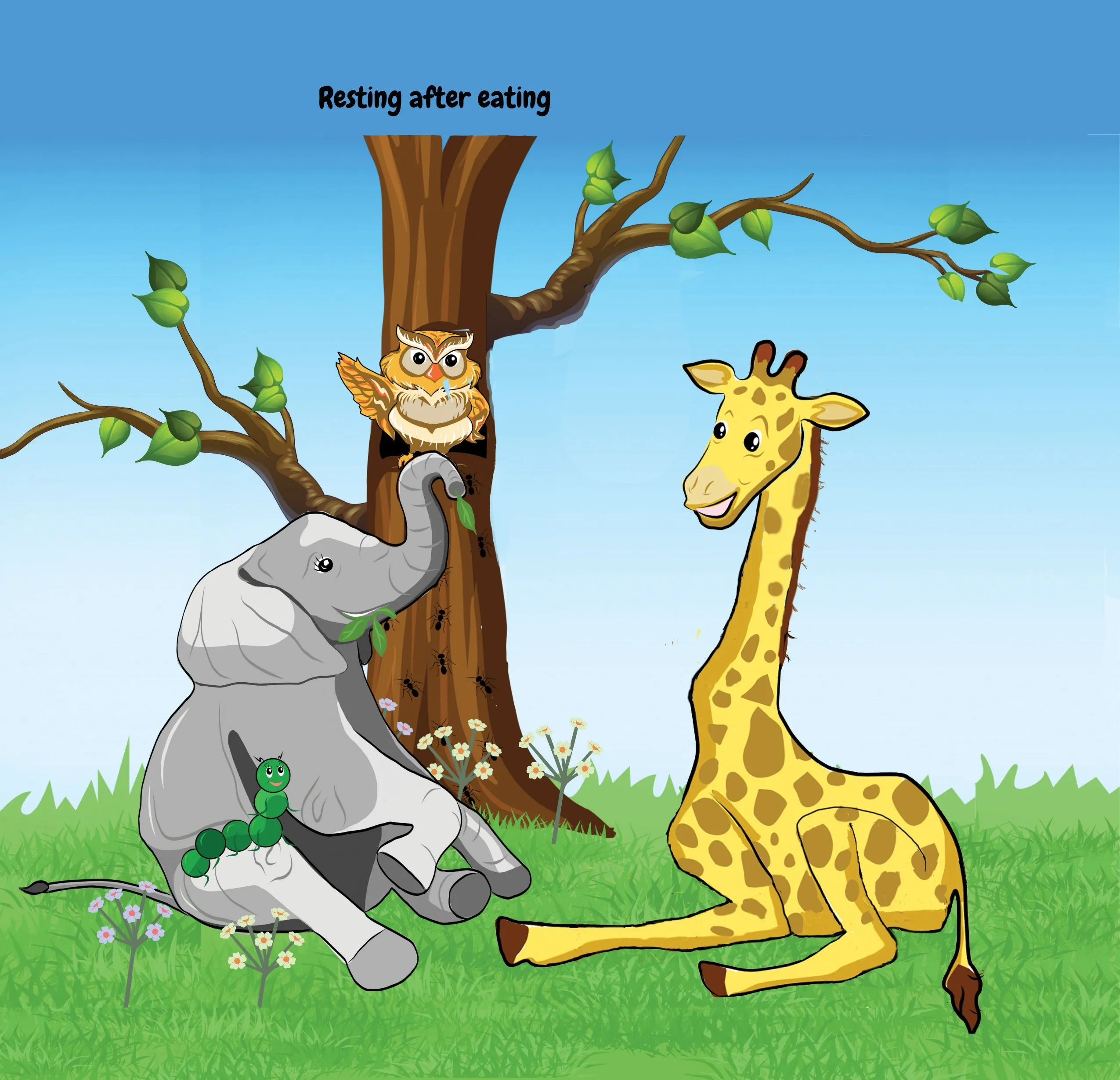 Griffy Giraffe's Accident/Easy-Reader/Adventure Book