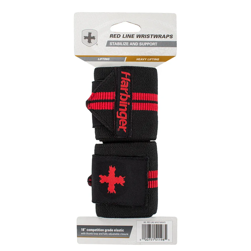 Harbinger Red Line Wrist Wraps