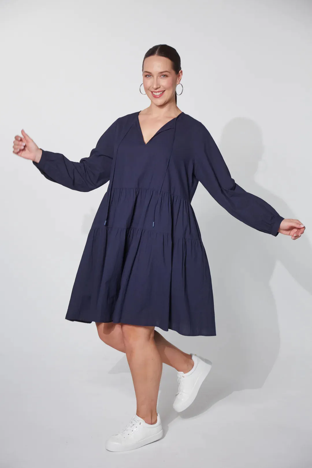 HAVEN Montrose Dress MIDNIGHT