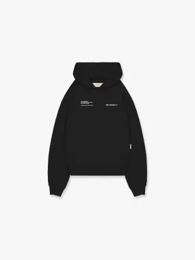 HOODIE OFFICIAL UNIFORM - BLACK/WHITE