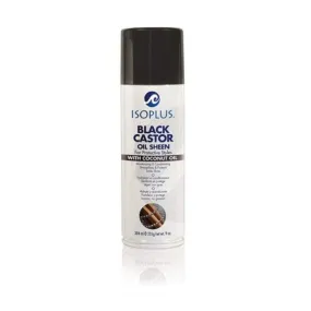 ISOPLUS | Black Castor Oil & Coconut Oil Sheen Spray 9oz