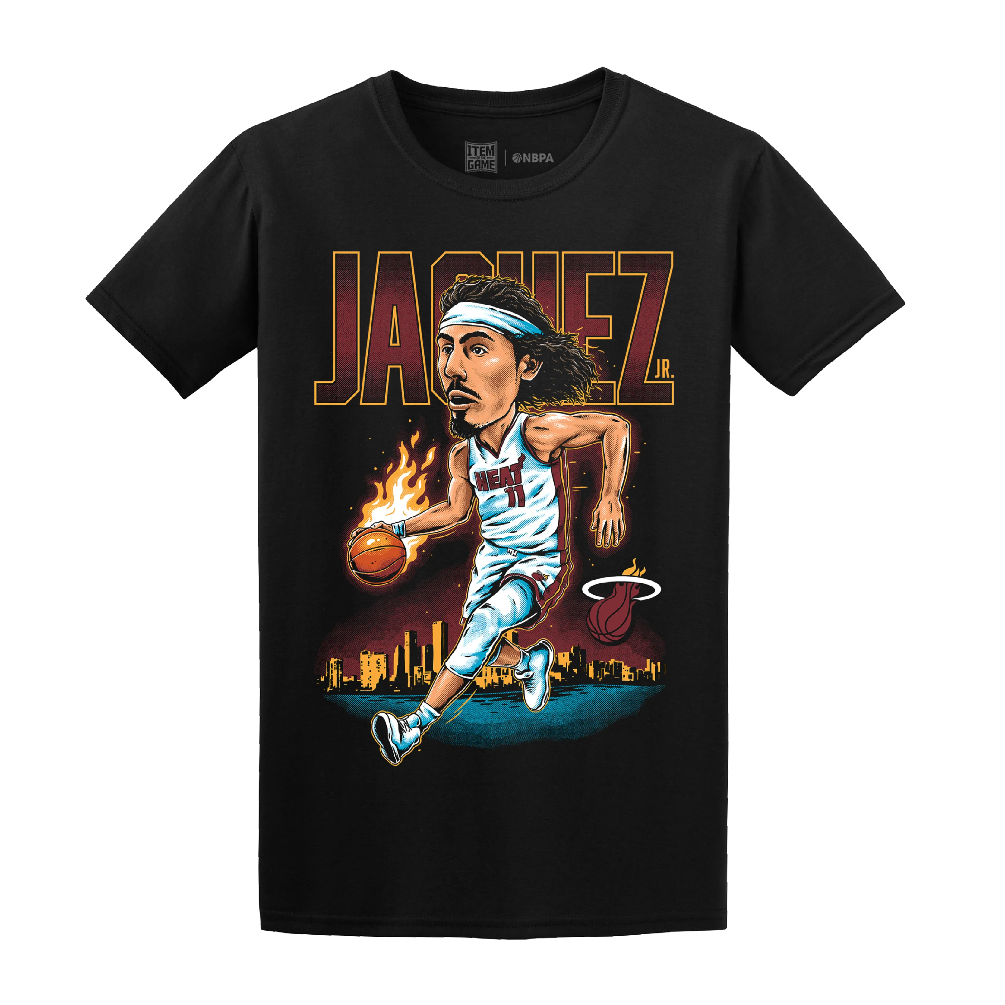 Jaime Jaquez Jr. Miami HEAT City View Tee