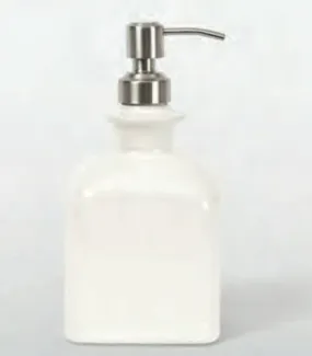 Jan Barboglio Ceramica Blanca Soap Pump