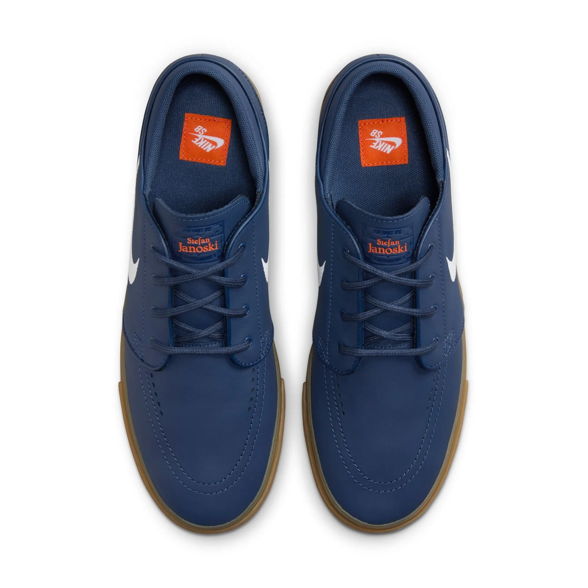 JANOSKI OG  NAVY / WHITE / GUM LIGHT BROWN