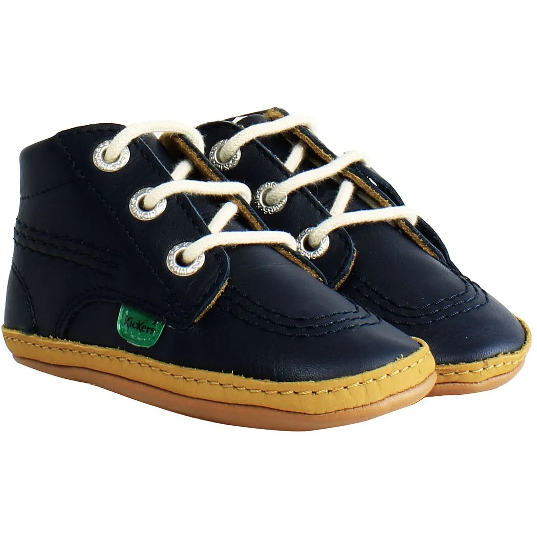 Kickers 1ST Kick Kids Navy Shoes