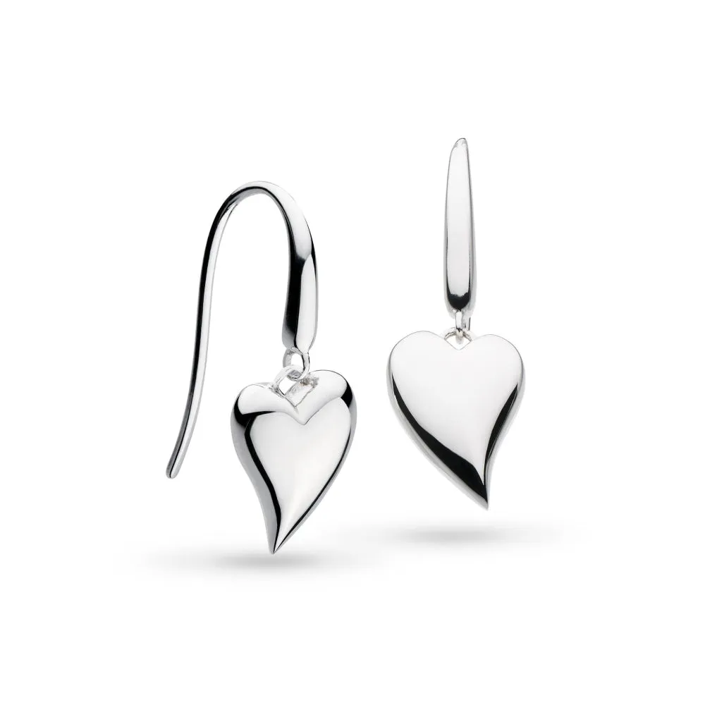 Kit Heath Desire Cherish Heart Drop Earrings