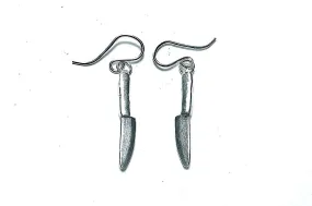 Knife Dangle Earrings