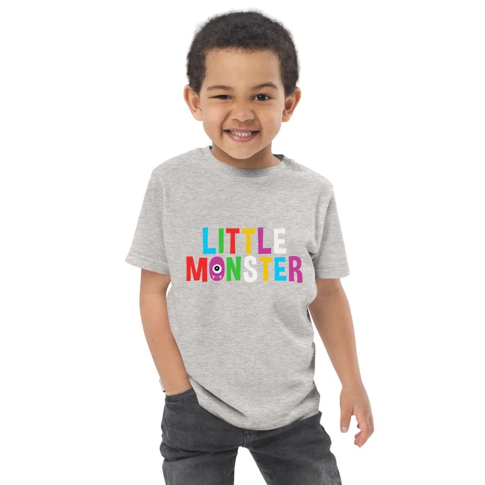 Little Monster Toddler jersey t-shirt