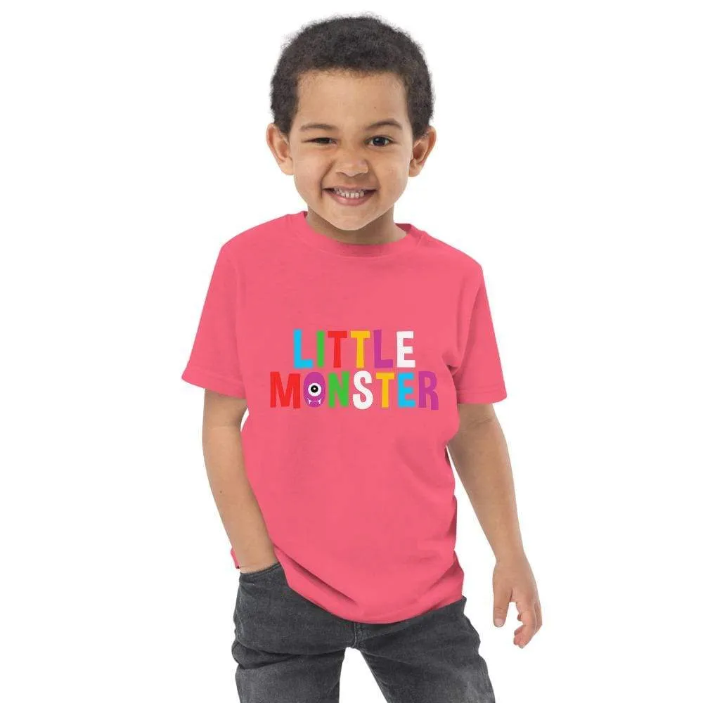 Little Monster Toddler jersey t-shirt