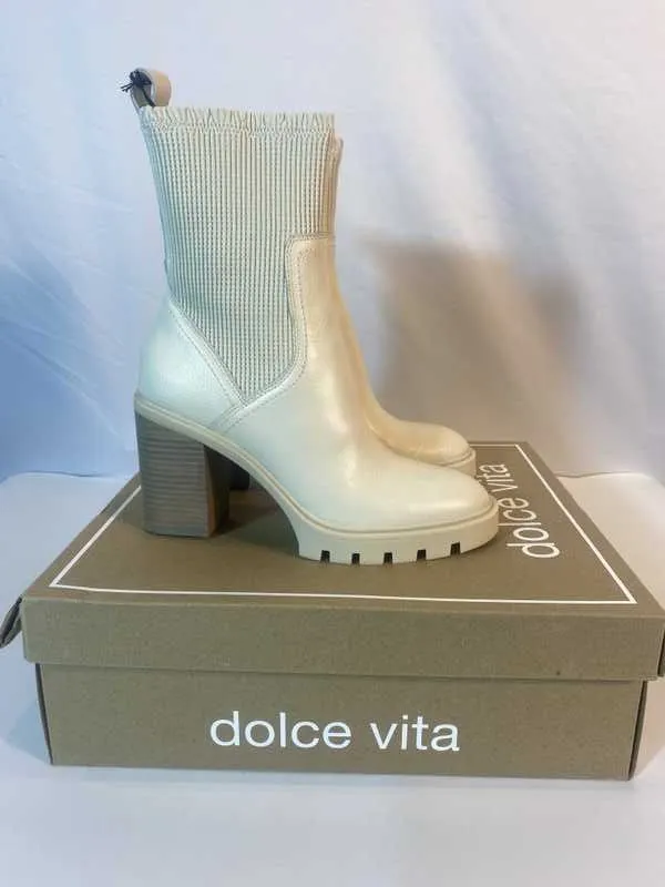 MARNI H2O BOOTS IVORY LEATHER - re:vita