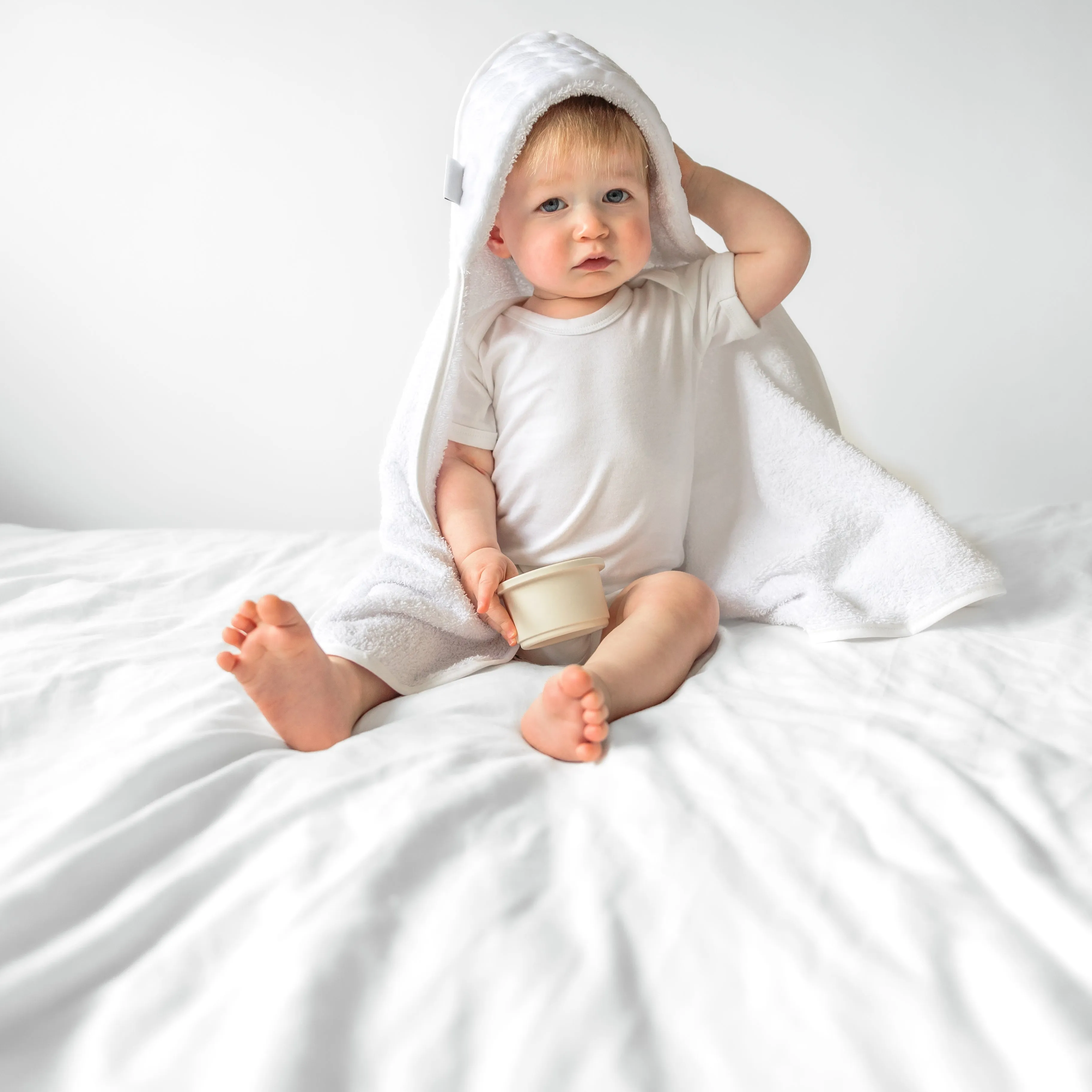 Marshmallow Hooded Towel