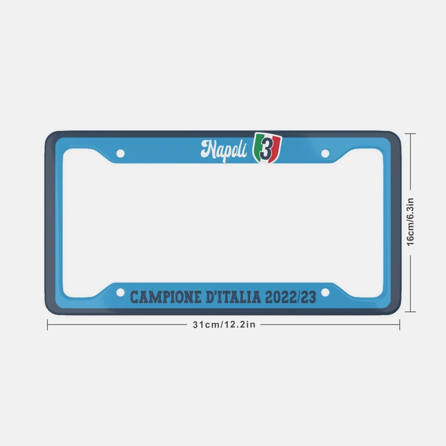 Napoli Campione d'Italia - License Plate Frame