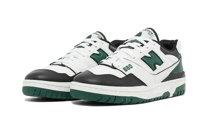 New Balance 550 White Green Black