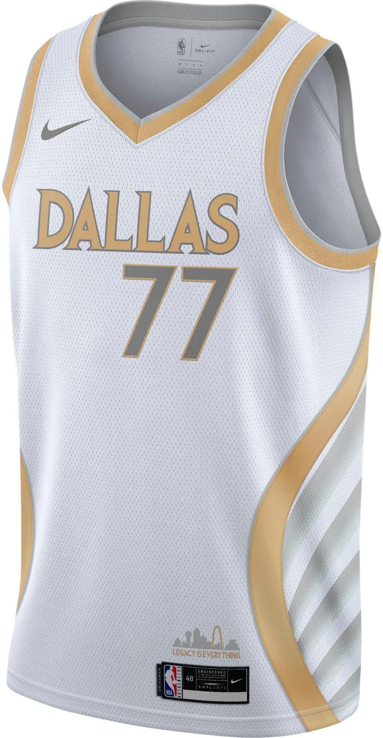 Nike Men's Dallas Mavericks Luka Doncic 2020 City Edition Swingman Jersey