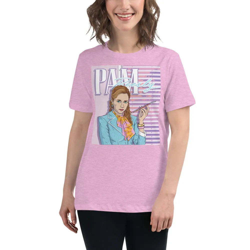 Pam Beesly Vice Women's Relaxed T-Shirt