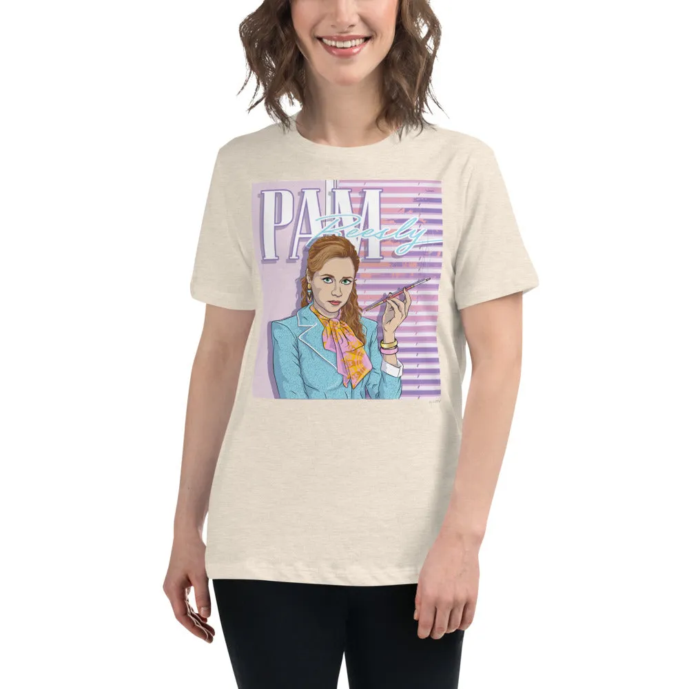 Pam Beesly Vice Women's Relaxed T-Shirt