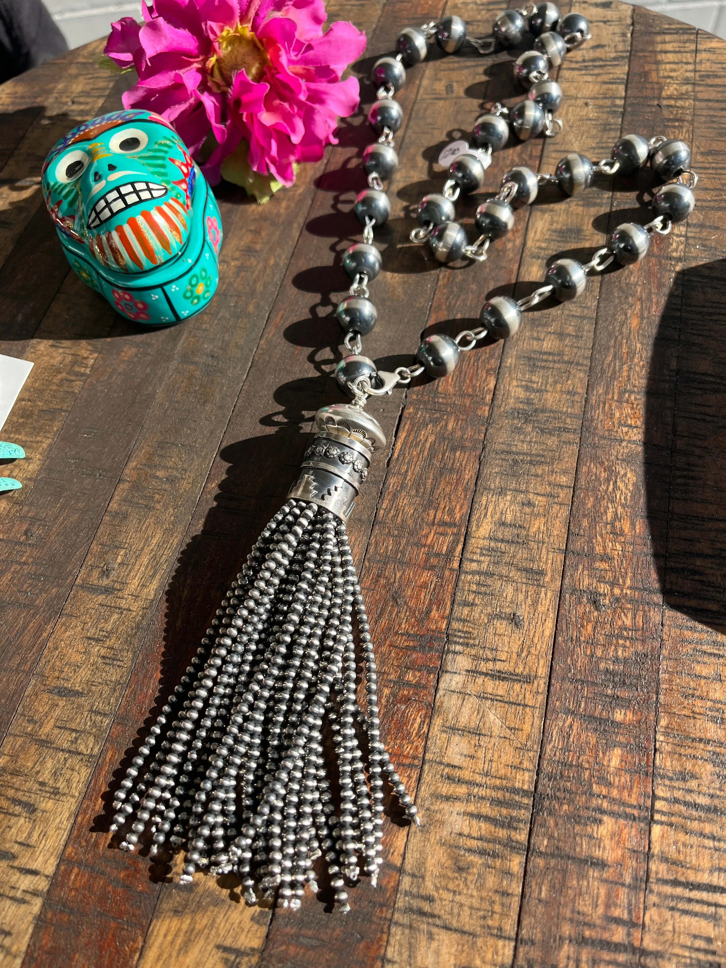 Pearl Tassel Necklace