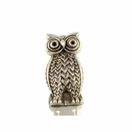 Personalised Sterling Silver Owl Bookmark Engraved