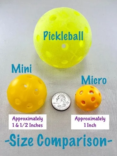 Pickleball Baby Shower Favors Or Cake Toppers | Fun Pickleball Gifts