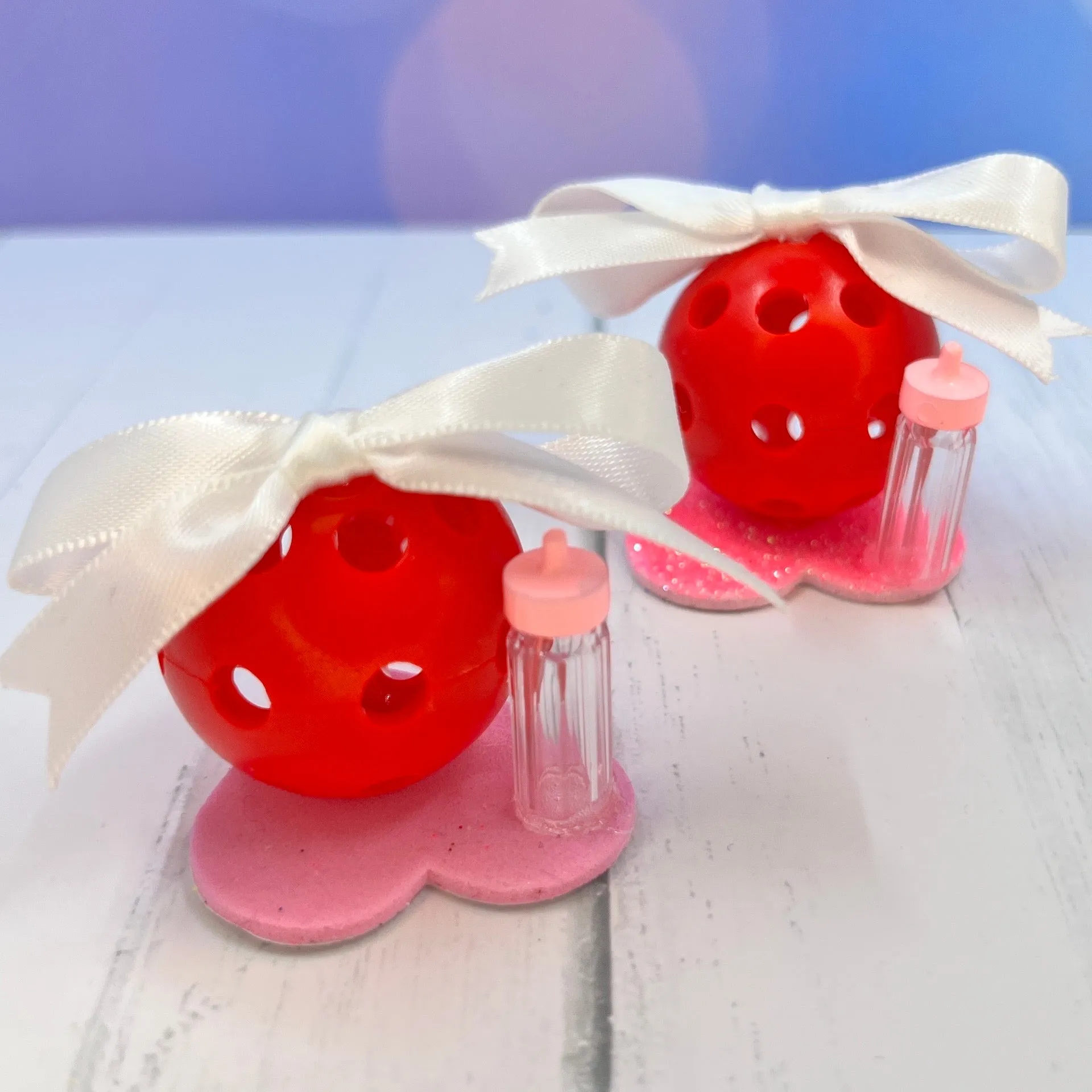 Pickleball Baby Shower Favors Or Cake Toppers | Fun Pickleball Gifts