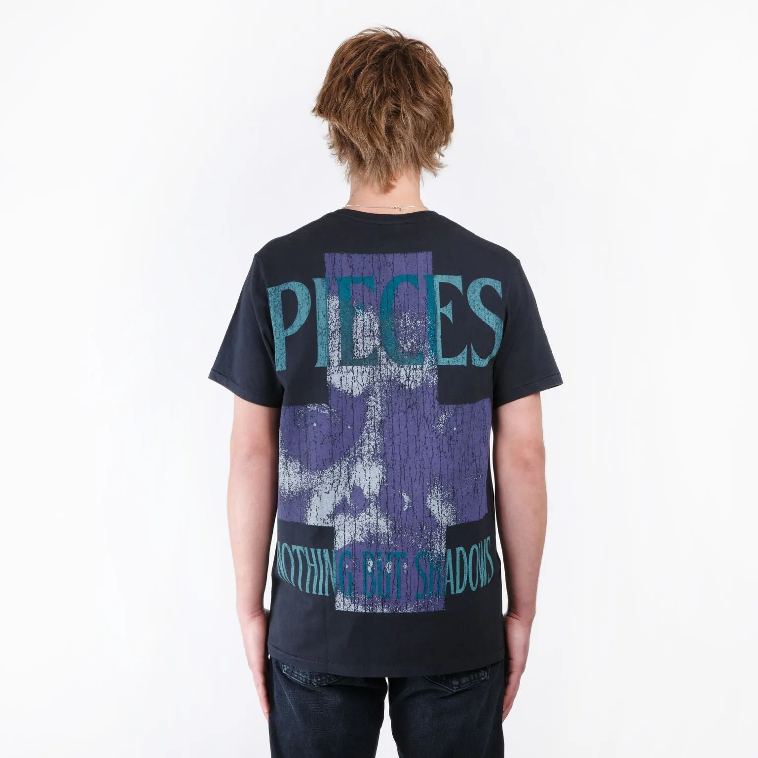 Pieces Nothing But Shadows Tee Vintage Black