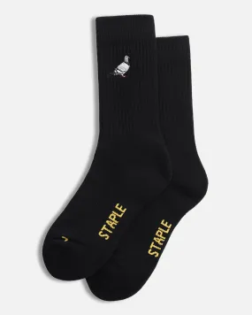 Pigeon Logo Socks