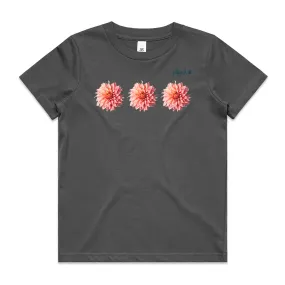 Pink Dahlias - Kids Tee