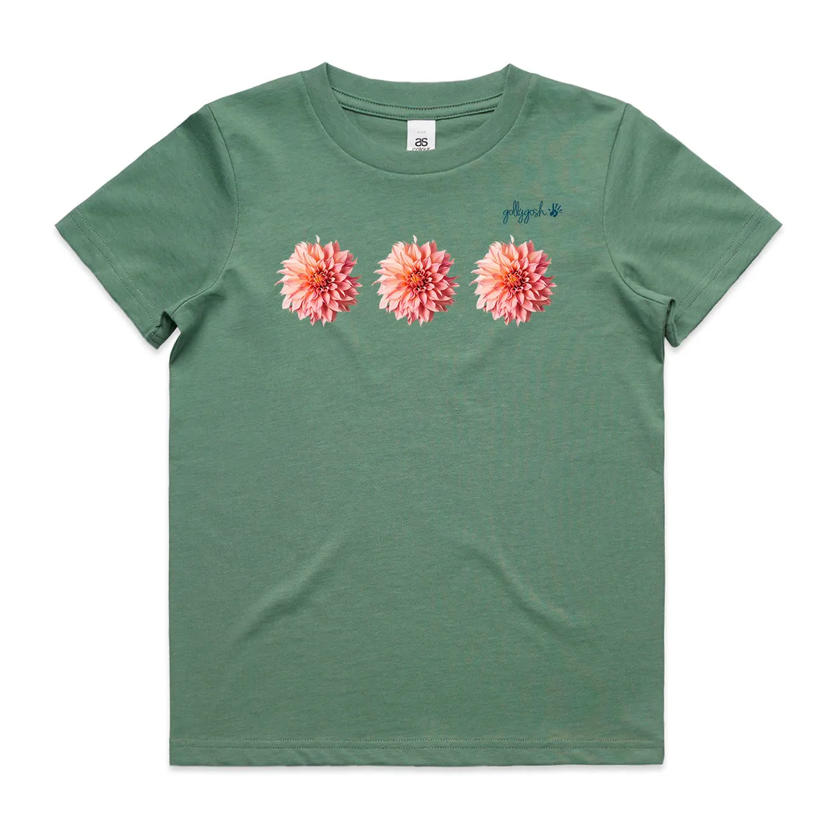 Pink Dahlias - Kids Tee