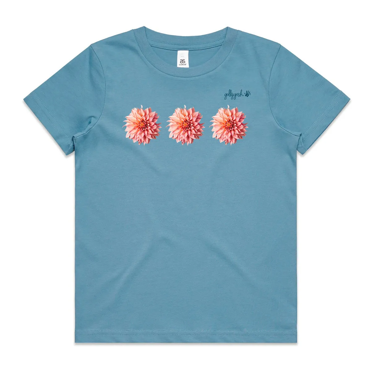 Pink Dahlias - Kids Tee