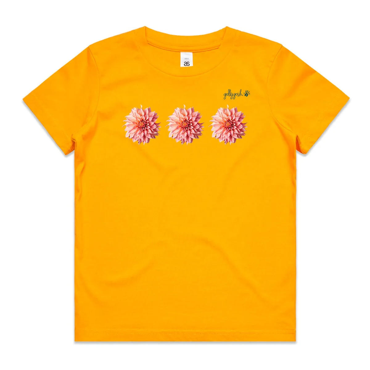 Pink Dahlias - Kids Tee