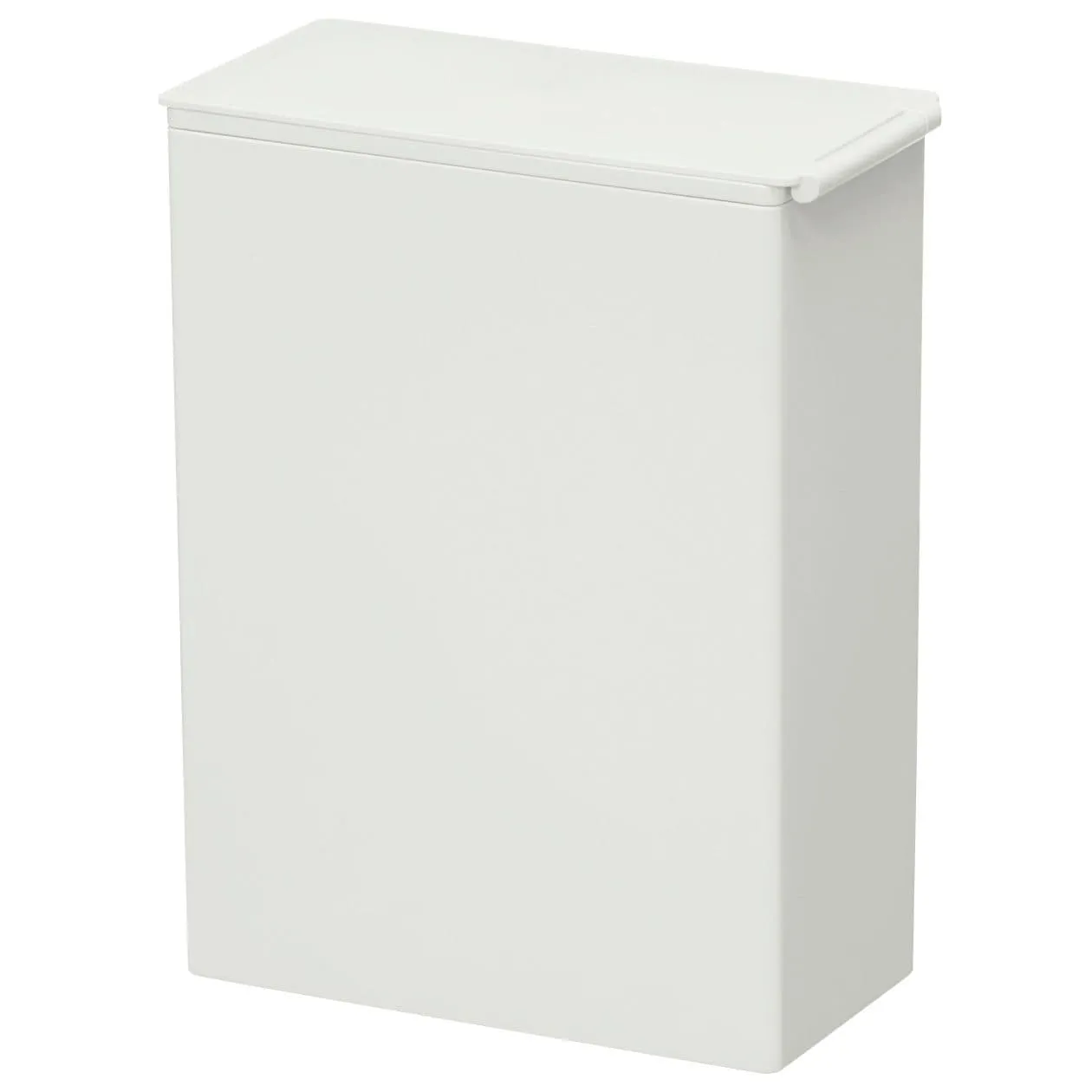 Polypropylene Desktop Dust Bin With Lid & Bag Stopper - Small