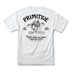 Primitive Goodbye Pocket Tee - White