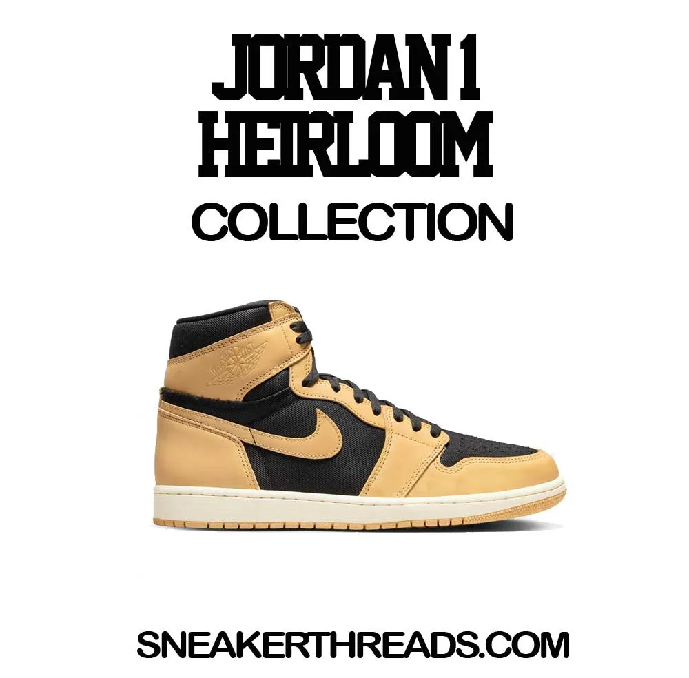 Retro 1 Heirloom AJ1 Bear Shirt