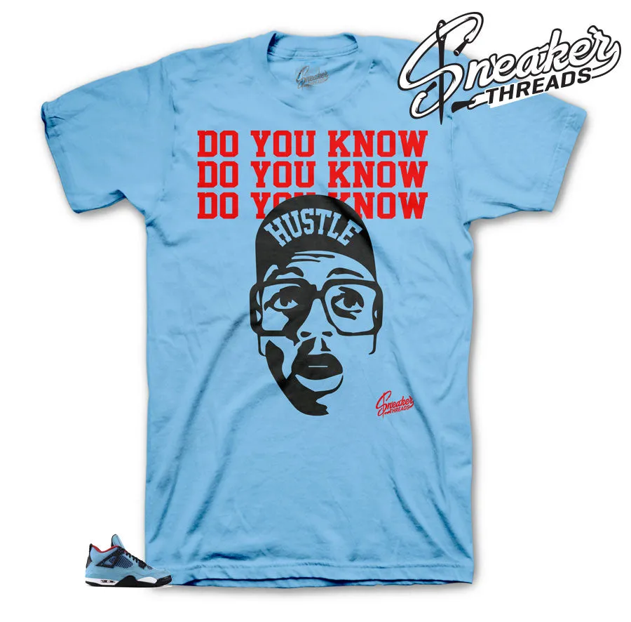 Retro 4 Cactus Jack Do You Know Shirt