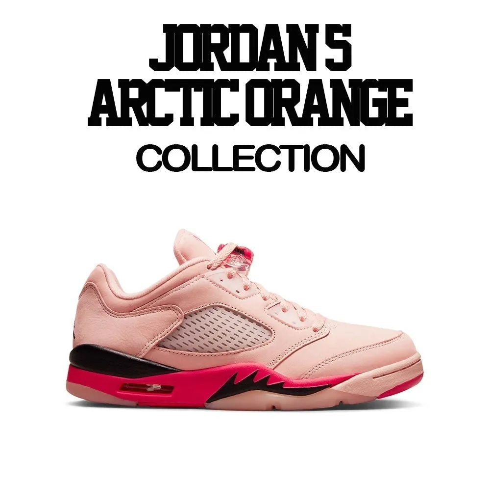 Retro 5 Arctic Orange Finesse ST Palms