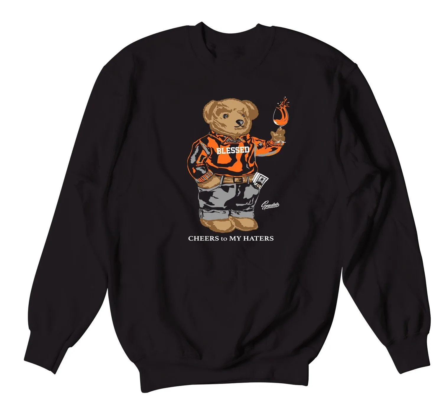 Retro 5 Orange Blaze Killa Season Sweater