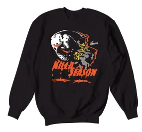 Retro 5 Orange Blaze Killa Season Sweater