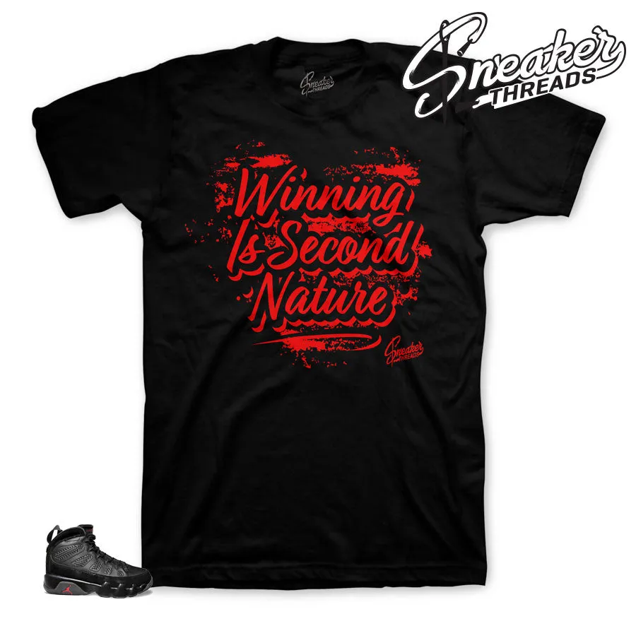 Retro 9 Bred Second Nature Shirt