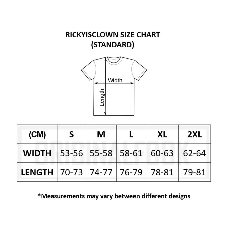 Rickyisclown [RIC] Signature Reflective Smiley Tee Black [R5220901C-I9]