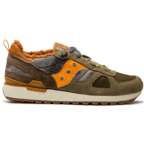 Saucony Shadow Original 'Retro Mountain Pack' Trainers - Green/Brown/Orange