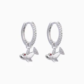 Shark Hoops Earring