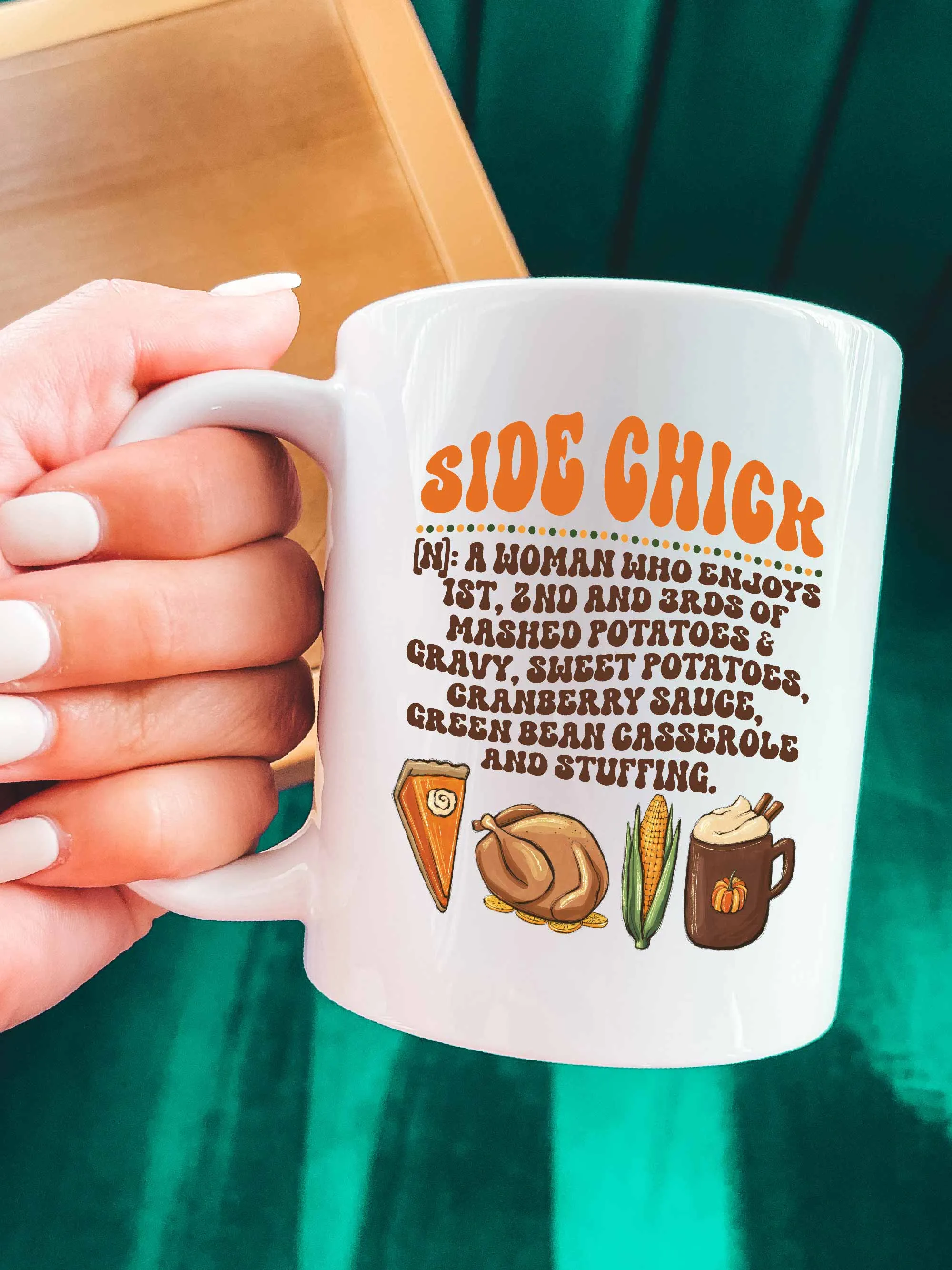 Side Chick Mug~ NEW