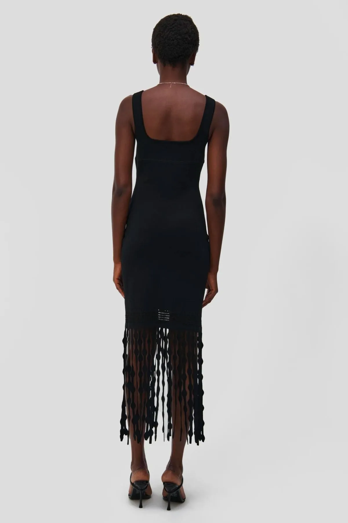 Simkhai Signa Midi Dress - Black