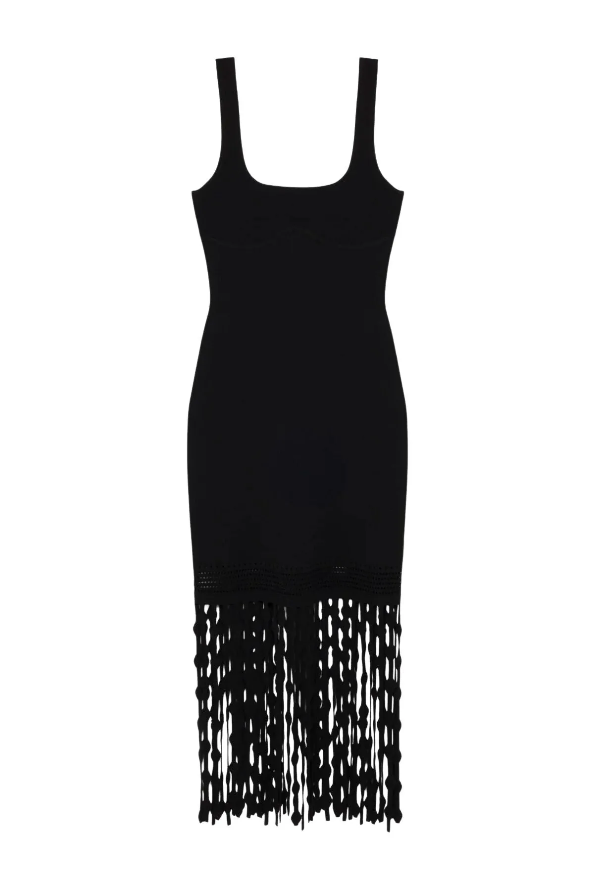 Simkhai Signa Midi Dress - Black