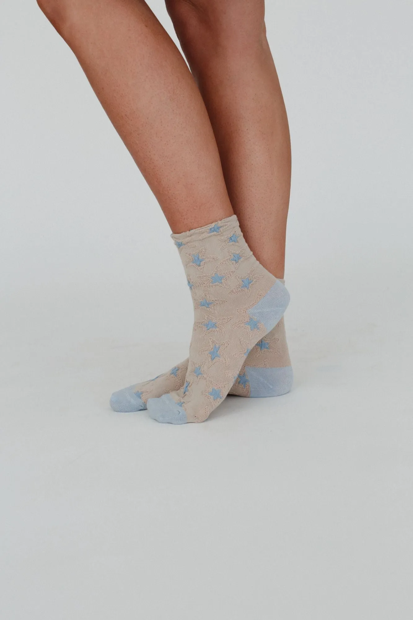 Super Star Socks - Beige