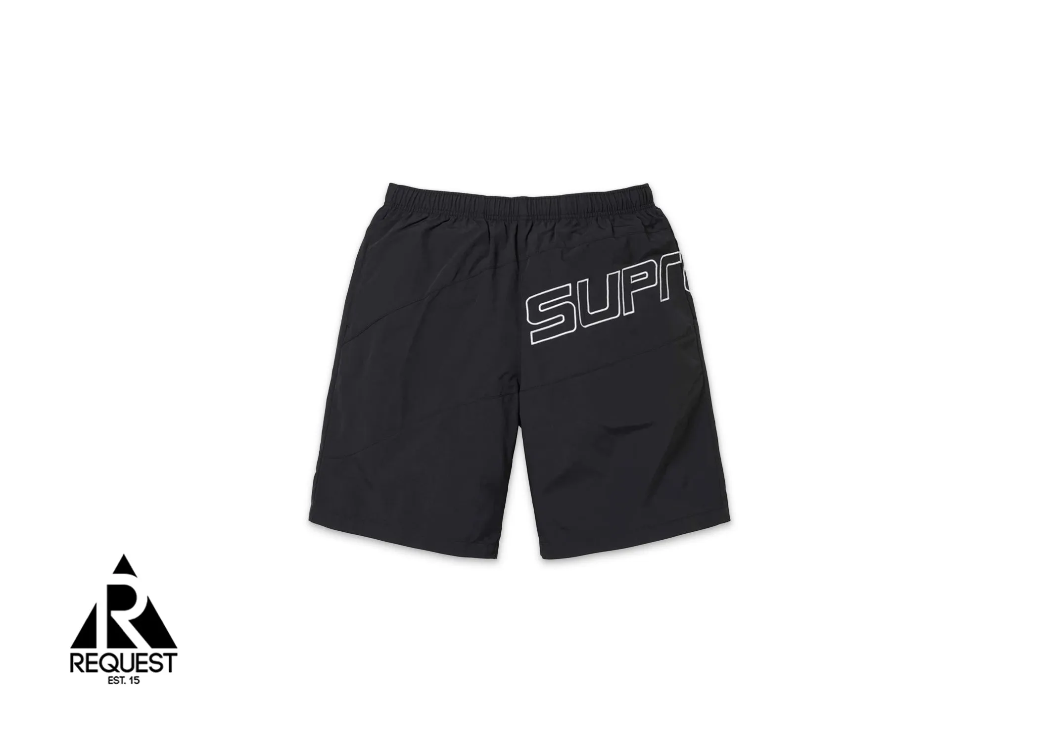 Supreme Curve Nylon Shorts Black”