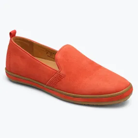 Sutton Suede Slip On - Cherry Tomato