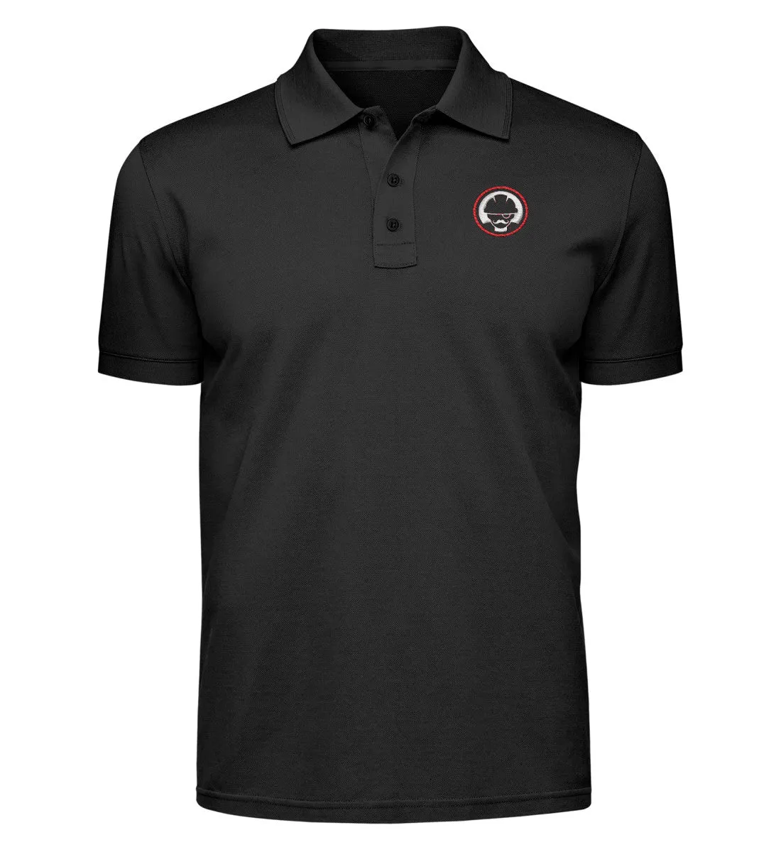 Swiss Rohr Inspektor - Polo Black  -Stickerei